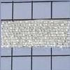 10 row Wide Silver Beaded Trim